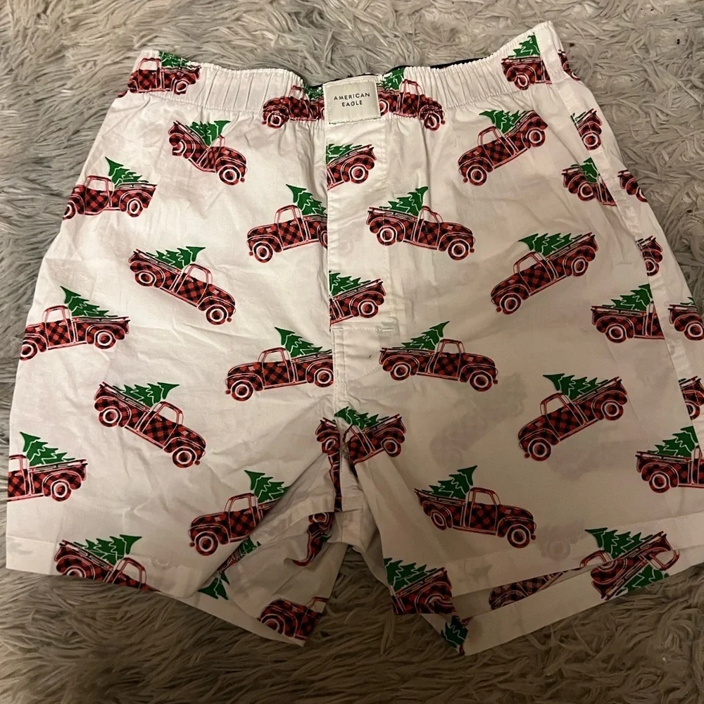 Men’s American eagle Christmas boxers